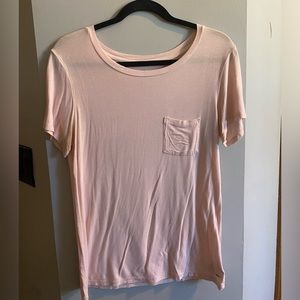 Pink American Eagle Soft & Sexy short sleeve blouse.